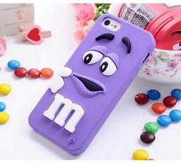 3D M&M Chocolate Soft Silicone Rubber Gel Back Case Cover for Ipod Touch 5/6 Iphone 4S/5S/6 6S/6 Plus 7/7 Plus  for Samsung Galaxy S4/S5/S6/S6 Edge/S7 Edge/Note3/Note4/Note5/J1/J1 Ace/J2/J3/J5/J7/A3/A5/A7(2016) for G3 G4 G5 for Huawei
