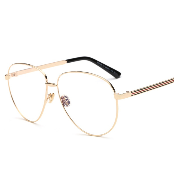 Big gold store rimmed glasses