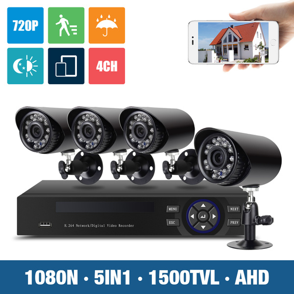 4CH 1080P CCTV Camera System 1080P Security Camera System Video Surveillance Kit 