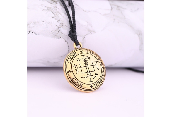 Enochian Angel Magic Seal Amulet Talisman Necklace Pendant Jewelry