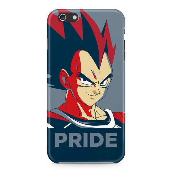 Dragon Ball Z Vegeta Pride Pattern Phone Case for iPhone and Samsung