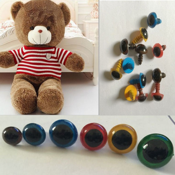 20 mm Plastic Eyes for Craft - Safety Eyes for Stuffed Animals