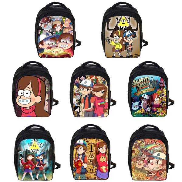 Gravity Falls Backpack Dipper Mabel Children Backpack Boys Girls School  Backpacks Kids School Bag Anime Backpack | Wish