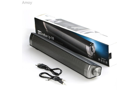 Amoy Powerful USB Mini Bluetooth Soundbar Perfect sound Soundbar LP-08  Sound Bar HIFI Soundbar Speaker For Computer PC Tablet TV ETC | Wish