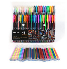 pencil, Pastels, Neon, Marker