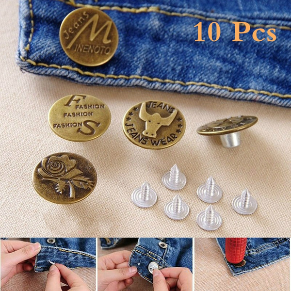 Metal Clothes Accessory, Metal Jeans Button