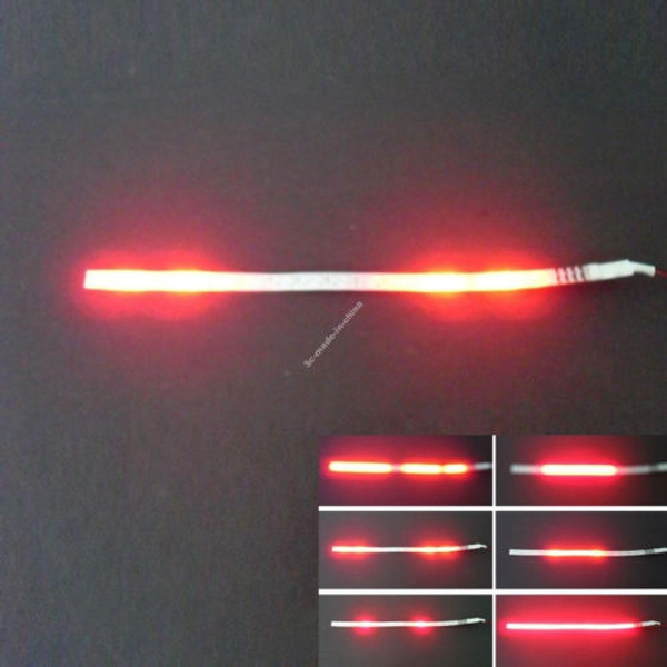 Red Led Knight Rider Flash Strobe Scanner Neon Strip Light DIY New 