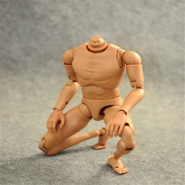 for Hot Toys 1/6 Scale Muscular Nude Body Male Action Figure Toy No Head 