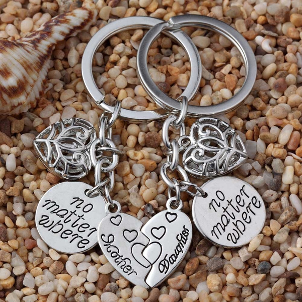 mother daughter keyring