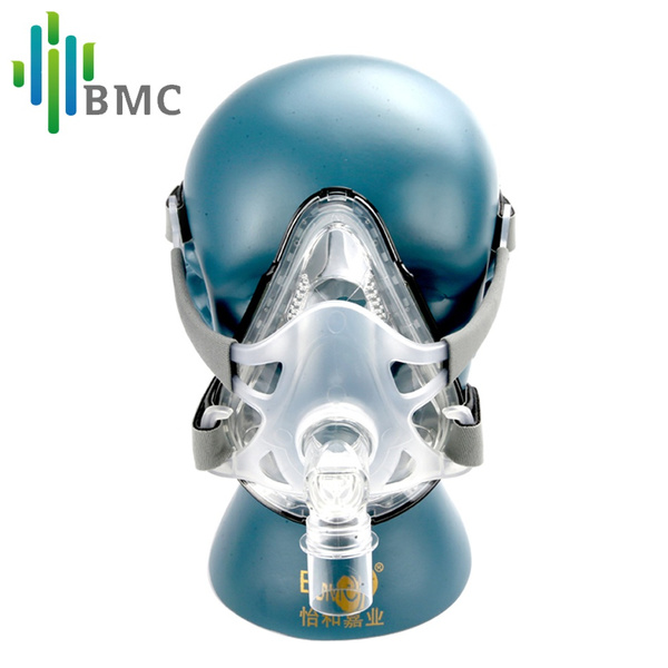 BMC FM1A Full Face Mask With Headgear Mask Cips For Sleep Health Care ...