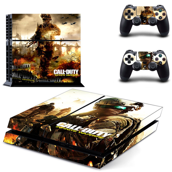 Call Of Duty Infinite Warfare Designer Skin Sticker For Ps4 Playstation 4 Console With Two Wireless Controller Decals Wish