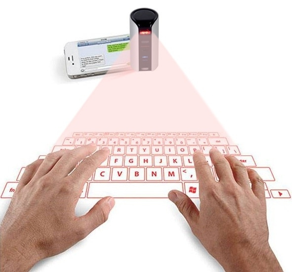  Virtual Keyboard, Laser Projection Bluetooth Wireless