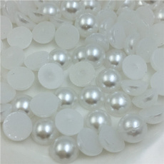 halfroundpearl, decorativematerial, halfroundbead, pearls