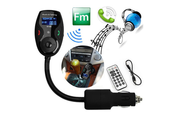 610S Bluetooth Handsfree Car FM Transmitter MP3 