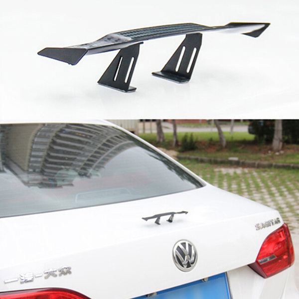 Universal Mini Spoiler Auto Car Tail Decoration Spoiler Wing Carbon Fiber  tenbeautiful