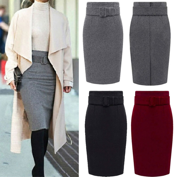 woolen midi dress