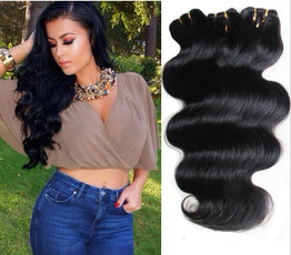 1 Bundle 50g Brazilian Body Wave Remy Hair Weft Wavy Human Extensions Weaves Unprocessed Hair