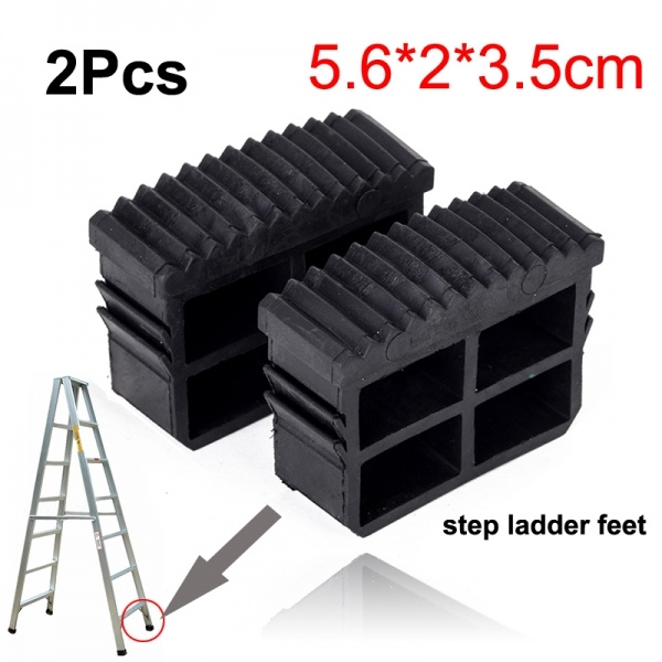 STEP LADDER FEET PAIR OF 84mm x 22mm REPLACEMENT LADDER 