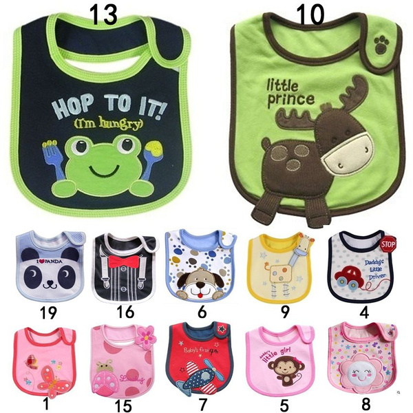 Baby bibs Bandana Bibs Burp Cloths baberos Cotton Small Bib babador ...