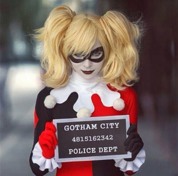 harley quinn blonde wig