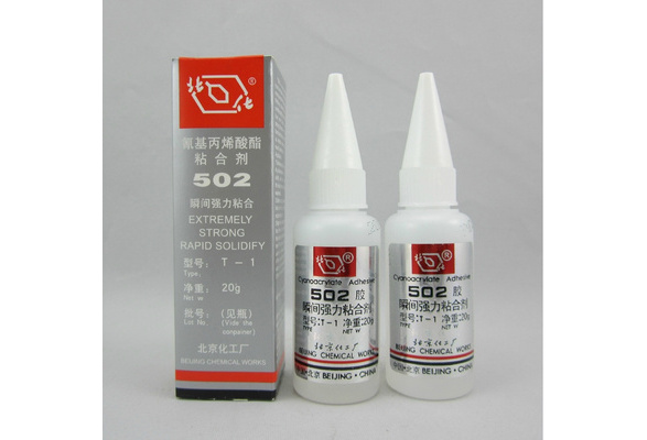 Large Bottle Of 502 Glue Strong Adhesive Content Fast drying - Temu