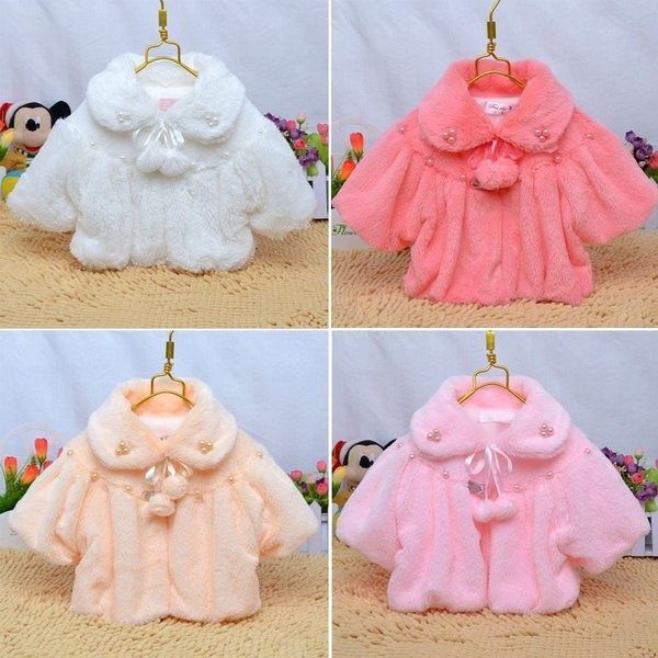 newborn baby fur coat