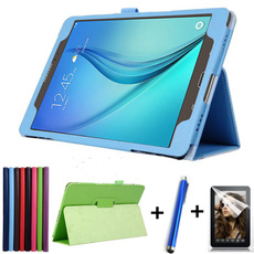 Luxury Litchi Pattern PU Leather Case Cover For Samsung Galaxy Tab 3 Lite 7.0 (T110) Tab 7.0 (T210) Tab A 8.0 (T350) Tab S 8.4 (T700) Tab E 9.6 (T560) Tab Tab A  9.7" （T555 T550 ）Amazon Kindle Fire HD 7in Ipad mini ipad air ipad 2 3 4 Tablet Cover Case