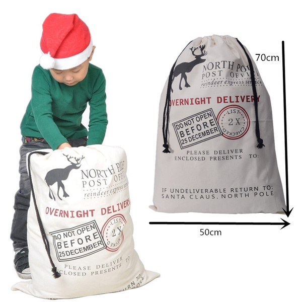 Personalized Christmas Gift Sack For Kids