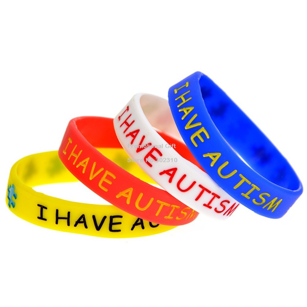 3pcs Autism Awareness Medical Alert Bracelet Wristband Party Sports Bracelet  For Men Women | Fruugo UK