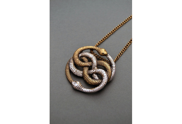 Neverending Story Auryn in Red and Silver (pendant) · Shauna Aura Knight ·  Online Store Powered by Storenvy