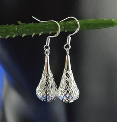 Drop, 925 sterling silver, Women jewelry, women earrings