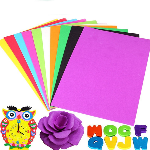 Sponge Foam Paper EVA Craft Foam Sheets Handicraft Sheets Kids