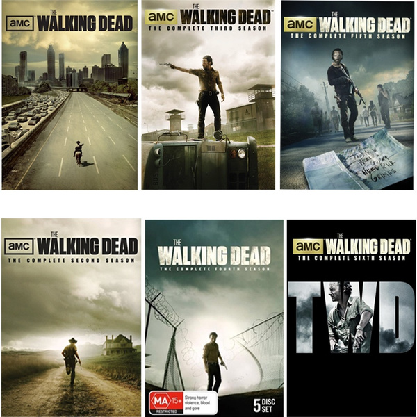Wish　DVD　Complete　The　Set　The　Series　Walking　Dead　Box　Series　Seasons　TV
