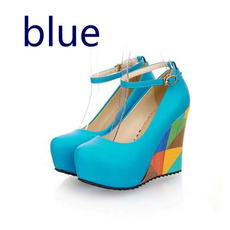 Blues, Woman, Womens Shoes, Pump