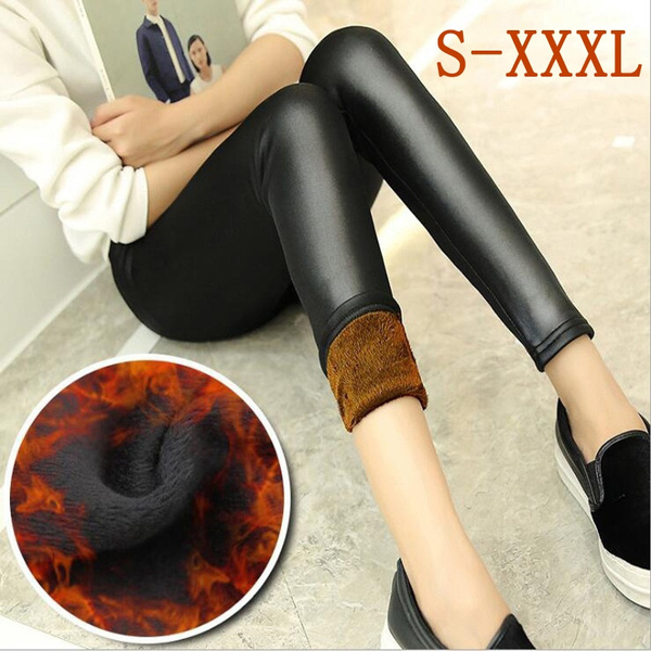 lined leather pants
