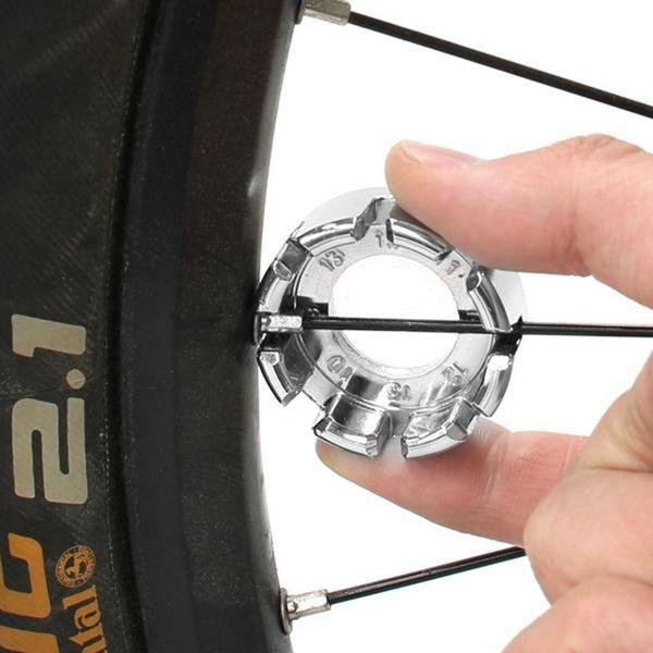 Bicycle Bike 8 Way Spoke Nipple Key Wheel Rim Wrench Cycle Bicycle Repair Tool