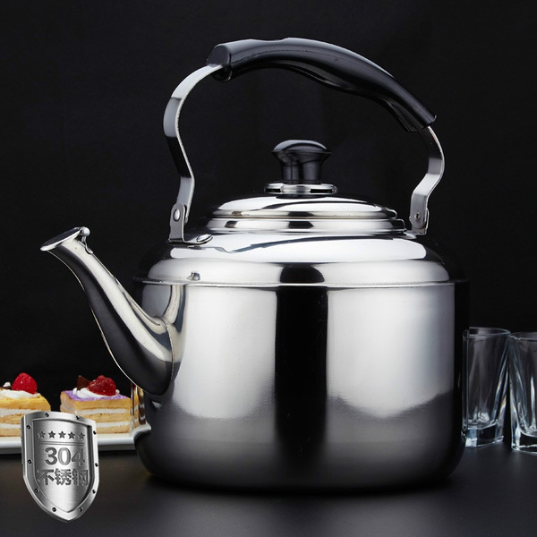 5L Big Capacity Stainless steel water kettle cooker camping kettles stove  kettle whistling water gas teapot cooking tools kitchen