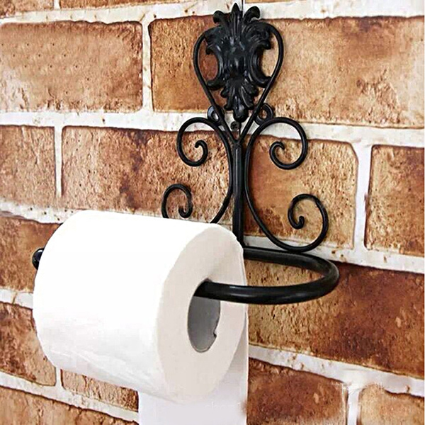 Vintage toilet roll best sale holder and towel ring