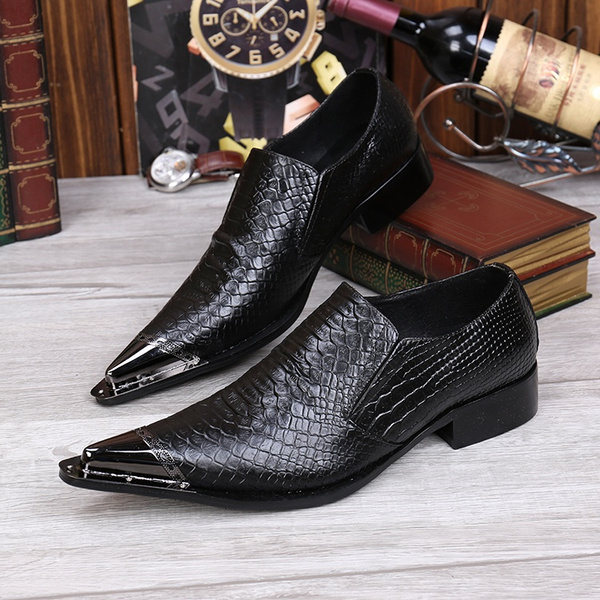 Mens black 2025 designer dress shoes