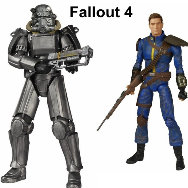 Fallout 4 Power Armor Fallout Lone Wanderer Action Figure Doll Hand Model Toys El Wish