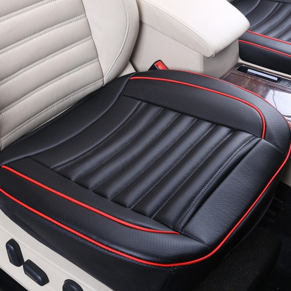 Universal Pu Leather Auto Car Seat Cover Cushion Front Protection Pad Winter Mat Size About 50 X 52cm Wish - Best Protection For Leather Car Seats