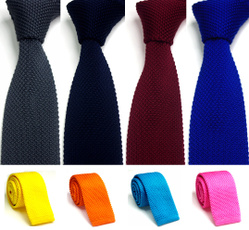 Fashion, Necktie, solid, knit