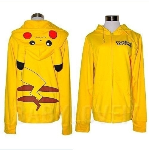 review for lovely pikachu turtleneck winter hoodies jacket yv8052