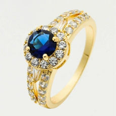 naturalsapphirering, christmasgiftring, yellow gold, wedding ring