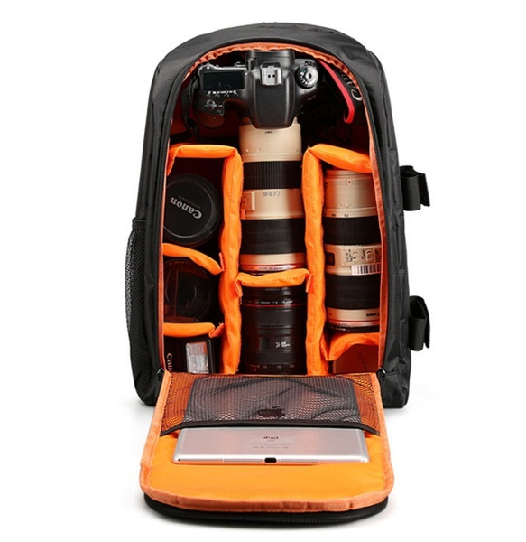 camera laptop backpack