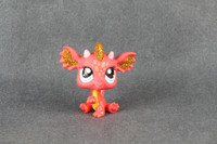 Figurine Littlest Pet Shop LPS - Dragon Chinois #2484 - Hasbro, Occasion