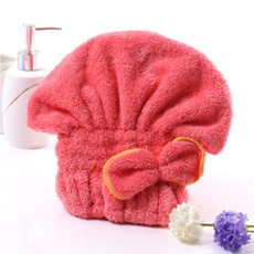 Bow Holder Salon Bathroom Accessories Microfiber DrY Turban Absorbent Bathing New Arrival Textile Quickly Hat Cap Shower Hat Bath Towel Hair Towel
