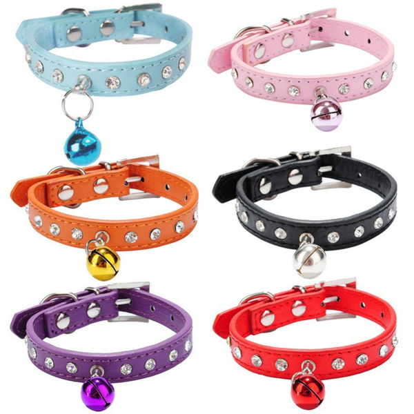 Diamante cat outlet collar