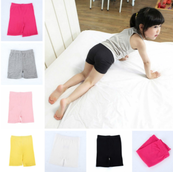 New Candy Color Girls Safety Shorts Pants Underwear Leggings Girls