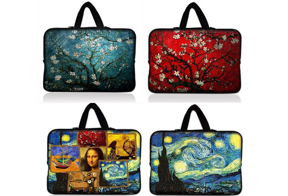 Van Gogh Painting Laptop Bag Sleeve Notebook Case Handbag For 10